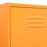 Wardrobe Mustard Yellow 90x50x180 cm Steel 336245