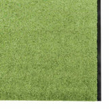 Doormat Other Green and Black 120 x 350 cm Polyamide and PVC 4100731