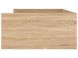 Bed Frame with Storage Sonoma Oak 80 x 200 cm Engineered Wood 3429614