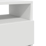 Bedside Cabinets 2 pcs with 2 Drawers White 40x33x60 cm 858561