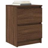 TV Cabinet Brown Oak 40x35x54 cm Engineered Wood 861775