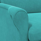 Armchair Turquoise 76 x 94 x 102 cm Velvet 42009866