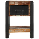 Bedside Cabinet Multicolour 35x34x45 cm Solid Wood Reclaimed 4013569
