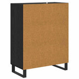 Sideboard Black Oak 69.5 x 34 x 90 cm Engineered Wood 887209