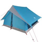 Family Tent with Roof Blue and Grey 315 x 286 x 200 cm 4100680