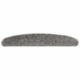 Stair Mats 30 pcs 65x21x4 cm Grey Half Round Large 3365812