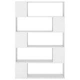 Book Cabinet Room Divider White 100x24x155 cm Engineered Wood 809197