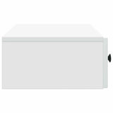 Wall-Mounted Side Table Wall-mounted White 87.5 x 34.5 x 17 cm 898155