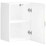 Kitchen Wall Cabinet Lucca White Engineered Wood 853787