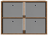 Sideboard with Drawer Old Wood 68.5 x 32 x 67 cm 8000546
