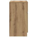Bedside Cabinets 2 pcs Artisan Oak 39x35x65 cm Engineered Wood 861336