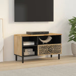 TV Cabinet 80x33x46 cm Solid Wood Mango 358229
