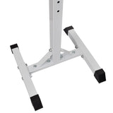 ZNTS Barbell Squat Rack with Barbell and Dumbbell Set 60.5 kg 275349