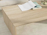 Coffee Table Sonoma Oak 95 x 50 x 34 cm Engineered Wood 8000166