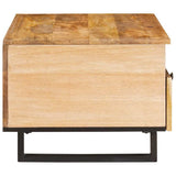 Coffee Table Artisan Oak 80 x 54 x 40 cm Solid Mango Wood 4018057