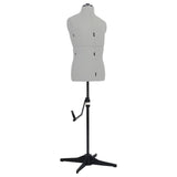 Adjustable Dress Form Male Grey Size 37-45 288492