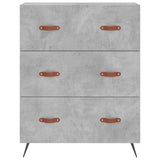 Highboard Concrete Grey 69,5x34x180 cm Engineered Wood 3199725