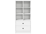 Highboard with Drawer White 45.5 x 34 x 127 cm 869362