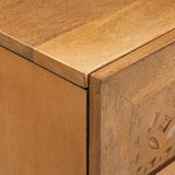 Sideboard 2 pcs 120 x 33.5 x 75 cm Solid mango wood Brown 3310064