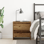 ZNTS Bedside Cabinet Old Wood 45x34x44,5 cm Engineered Wood 863353
