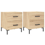 Bedside Cabinets 2 pcs Sonoma Oak 40x35x47.5 cm Engineered Wood 827315