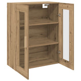 Hanging Wall Cabinet Artisian Oak 69.5x34x90 cm 857044