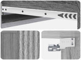 Wall-Mounted Side Table Grey Sonoma 87.5 x 34.5 x 17 cm 898501