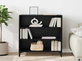 Sideboard Black Oak 69.5 x 32.5 x 90 cm Engineered Wood 880712