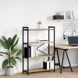 Bookshelf Sonoma Oak 80 x 30 x 120 cm Engineered Wood 868420