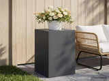 Plant Stand Anthracite 30 x 30 x 60 cm Stainless Steel 8012478