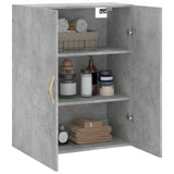 Wall Mounted Cabinet Concrete Grey 69.5x34x90 cm 828408