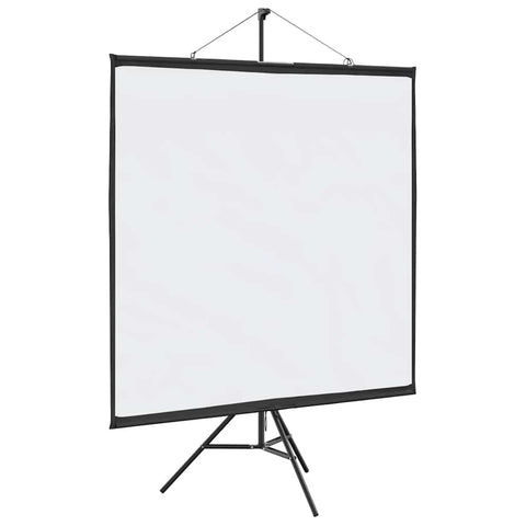 ZNTS Projection Screen with Tripod 81 Inch 1:1 4101055