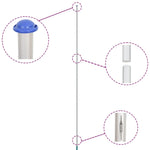 US Flag and Pole 6.23 m Aluminium 3147111