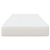Bed Mattress with Mattress Cream 90 x 200 cm Fabric 42008268