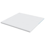 Mattress Pad White 180 x 200 cm Gel Memory Foam 4106284