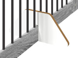 Foldable Dog Gate with Stands 4 pcs Grey Sonoma 401 cm 892034
