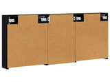 Bathroom Cabinet Set 3 pcs 110 x 10.5 x 60.5 cm Engineered wood 3403713