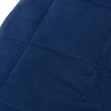 Weighted Blanket Blue 150x200 cm 7 kg Fabric 350792