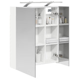 Bathroom Mirror Cabinet White 60 x 14.5 x 70 cm Engineered wood 889063