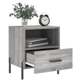Bedside Cabinets 2 pcs Grey Sonoma 40x35x47.5 cm Engineered Wood 827465
