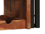 Wine Rack Brown 60 x 45 x 33 cm Solid Reclaimed Wood 4104756