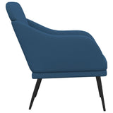 Armchair Blue 63x76x80 cm Fabric 351481