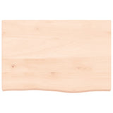 Bathroom Countertop 60x40x cm Untreated Solid Wood 3156009