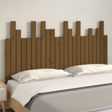 Wall Headboard Honey Brown 146.5x3x80 cm Solid Wood Pine 824796