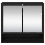 Wall Shelf with Shelf Wall-mounted Black Oak 65 x 20 x 60 cm 883613