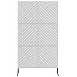 Privacy Screen 100 x 50 x 180 cm Galvanised Steel Silver 868547