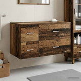 Bathroom Furniture Set 2 pcs Old Wood Engineered Wood 3404022