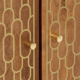 Side Cabinets 3 pcs 60x33x75 cm Solid Wood Mango 3206310