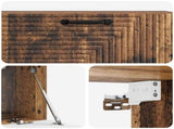 Wall-Mounted TV Cabinet Wall-mounted Old Wood 98 x 31 x 30 cm 898733