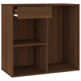 Cosmetic Cabinet Brown oak Engineered wood 80x40x75 cm 820504